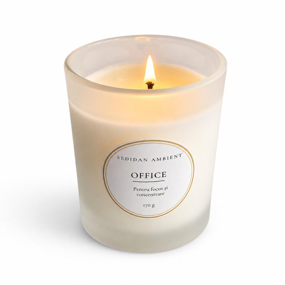 Lumânare parfumată OFFICE 170g