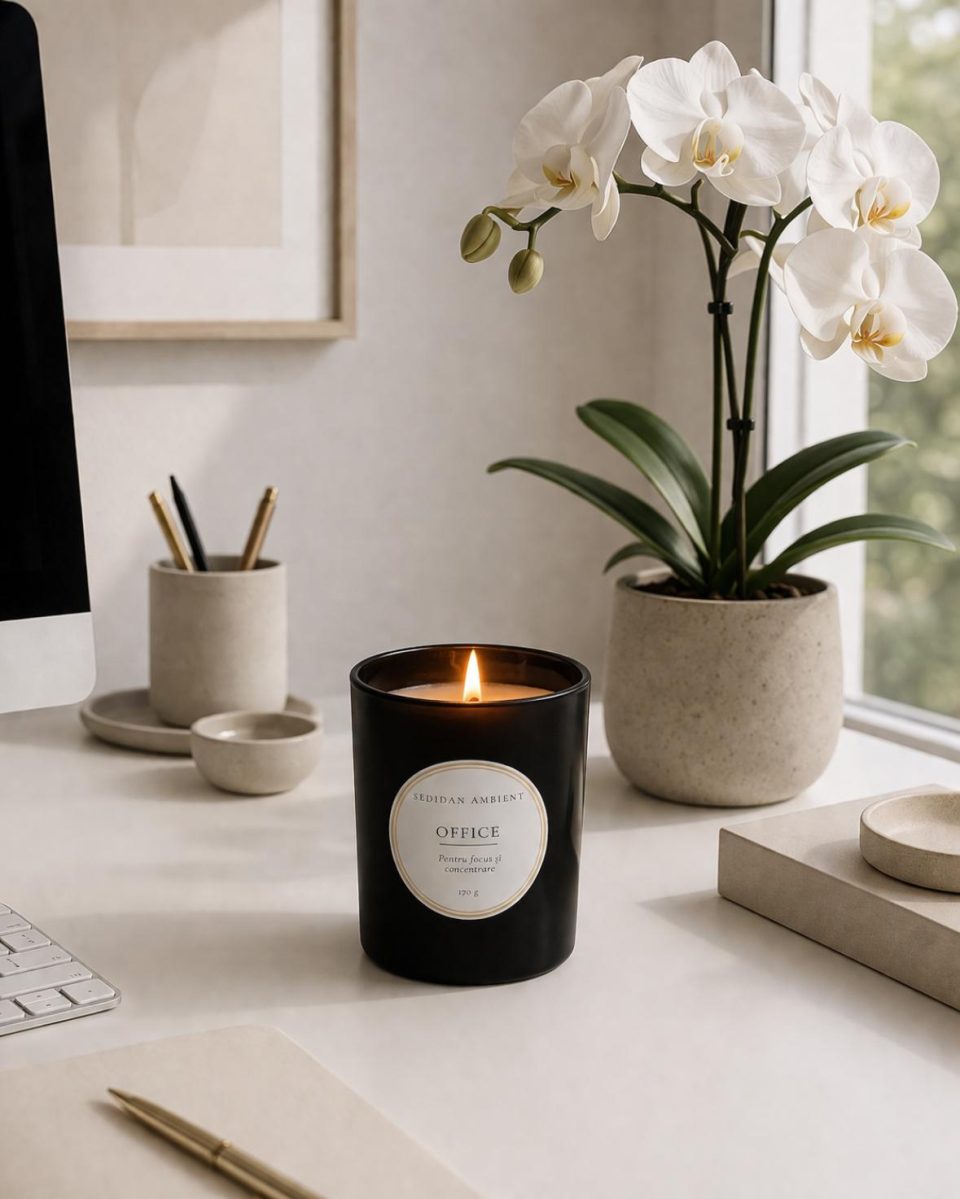 Lumânare parfumată OFFICE 170g